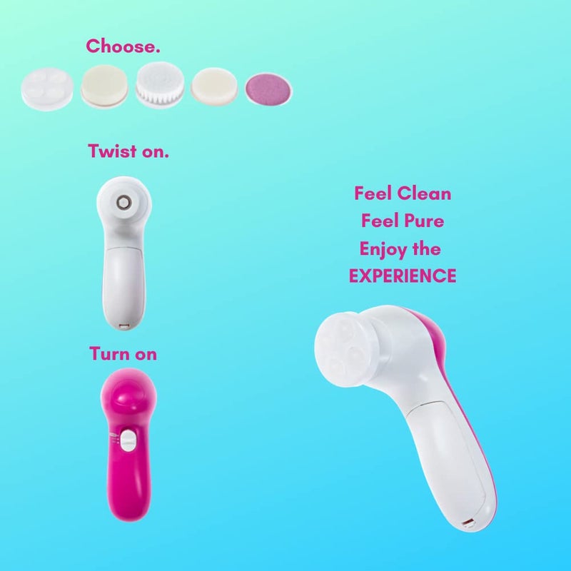 Hot Focus Kids Spa For Girls Toys Day Spa Kit - Kids Playset Deluxe Set With Facial Cleanser Machine Headband Mud Mask - Image 4